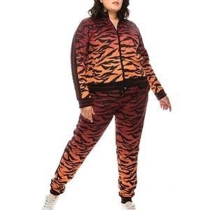Victorious L.A Women Tiger Camo Track Suit